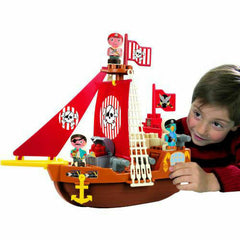 Set Cuburi de Construit Barca Piratilor Abrick