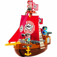 Set Cuburi de Construit Barca Piratilor Abrick