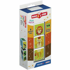 Magicube set magnetic 3 piese  Animale din Savana 109