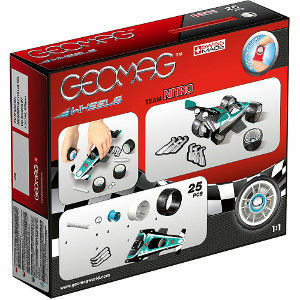 Geomag set magnetic 25 piese Wheels Team Nitro, 711