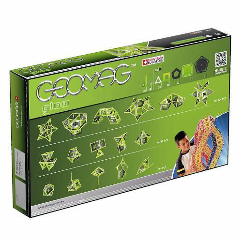 Geomag set magnetic 104 piese Glow, 337