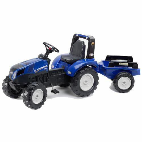 Tractor New Holland cu Pedale si Remorca