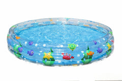 Piscina copii gonflabila, model cu pestisori,183x33 cm, Bestway, 51005