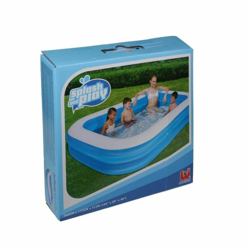 Piscina gonflabila cu 2 camere Bestway 54006, dimensiune 262x175x51 cm