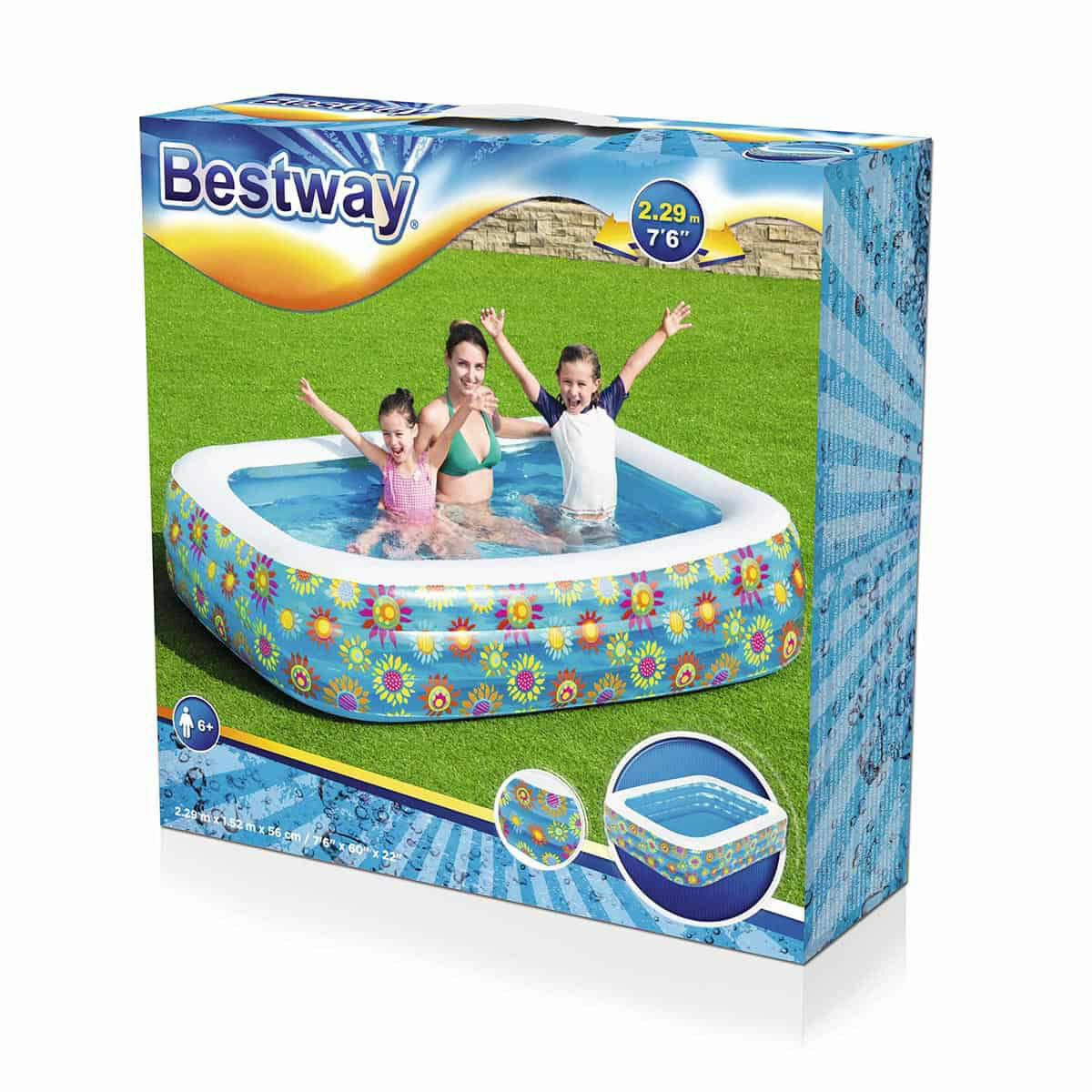 Piscina copii gonflabila Bestway Floral 54120