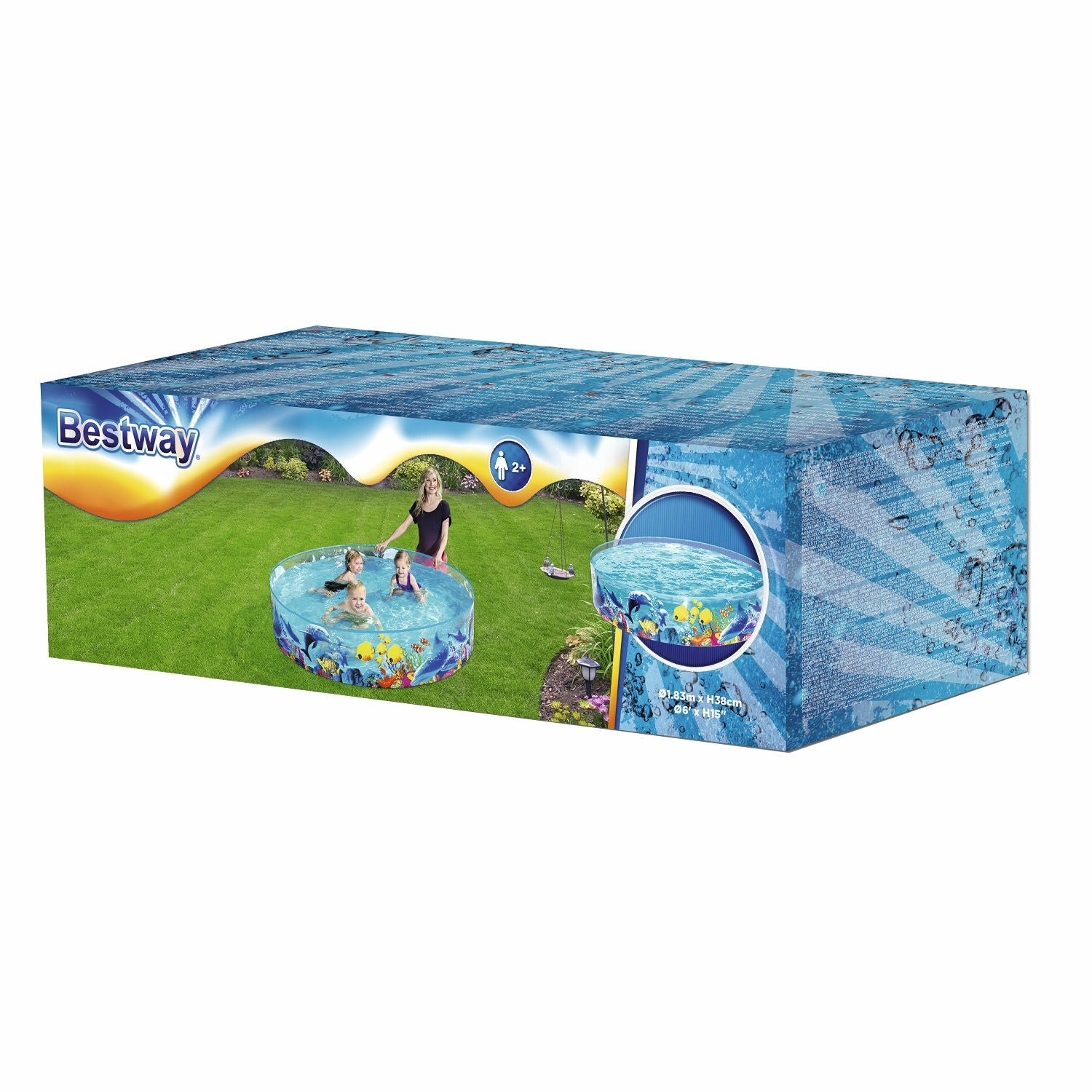 Piscina pentru copii Bestway Fill n Fun. 183 cm x 38 cm Multicolor