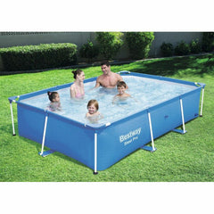 Piscina Steel Pro Bestway cadru metalic, 259 x 170 x 61 cm, dreptunghiulara