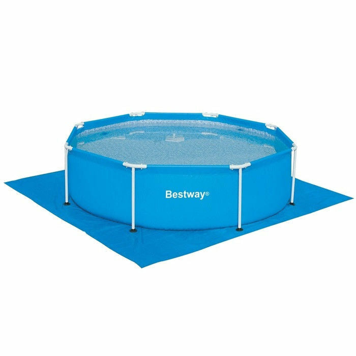 Covoras pentru piscina, Bestway, 58001, 335x335cm, Albastru