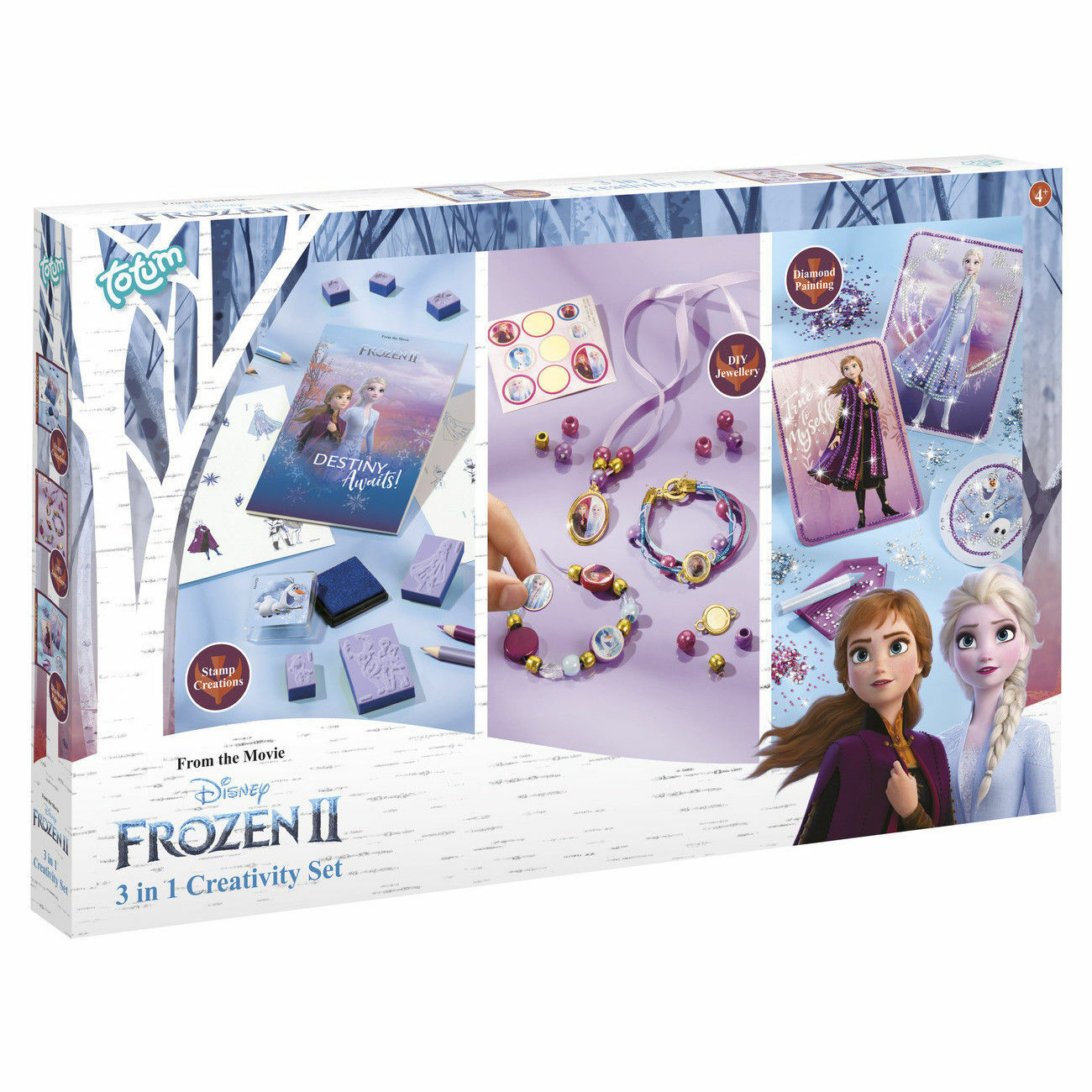 Setul Frozen 3-in-1 - Totum