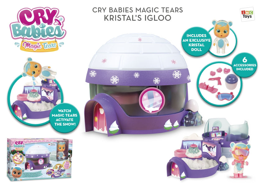 Set jucarie Cry Babies Iglul lui Kristal 90934