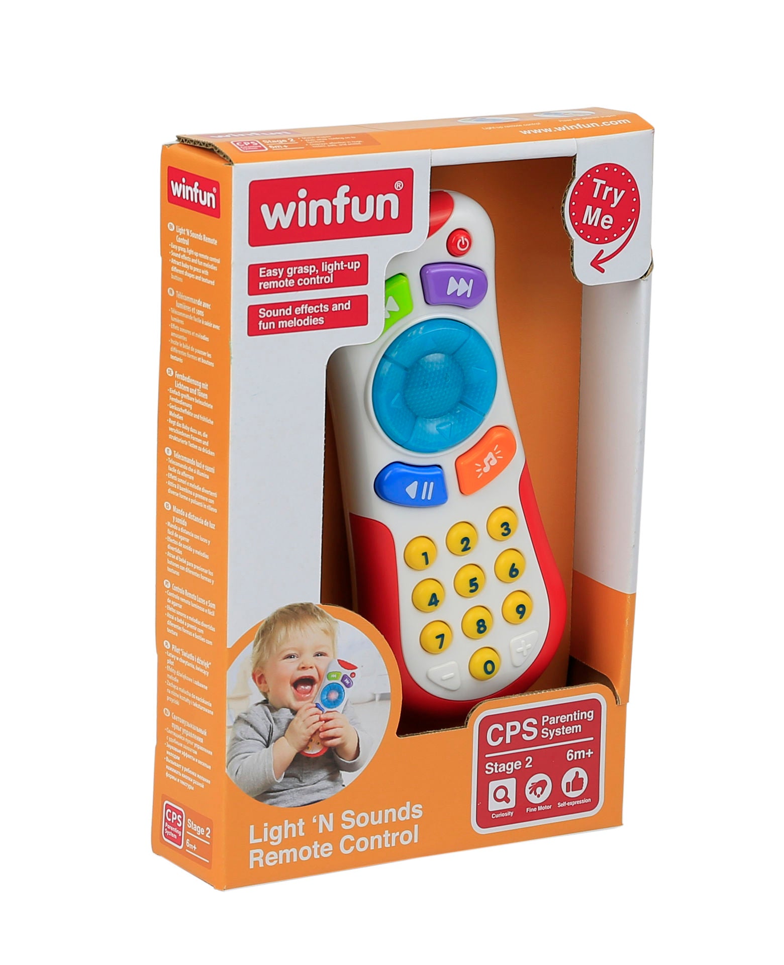 Jucarie winfun - telecomanda cu sunete si lumini