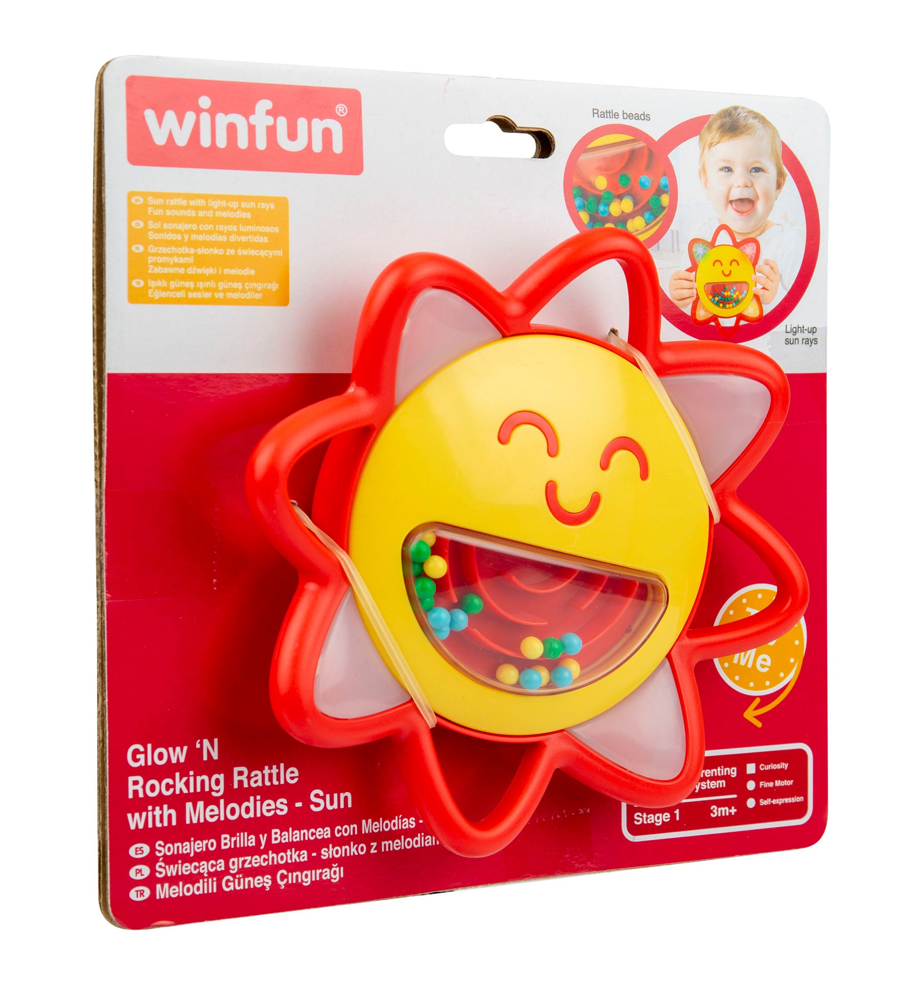 Zornaitoare soare cu lumini si sunete, Winfun