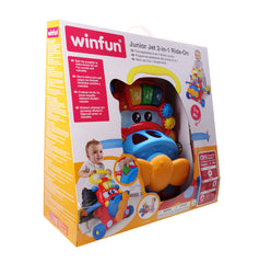 Jucarie junior jet 2 in 1 ride-on, Winfun