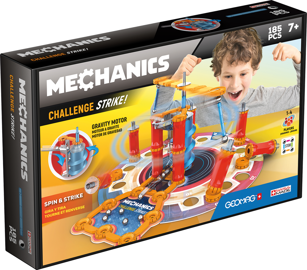 Geomag set magnetic 185 piese Gravity Challenge, 777