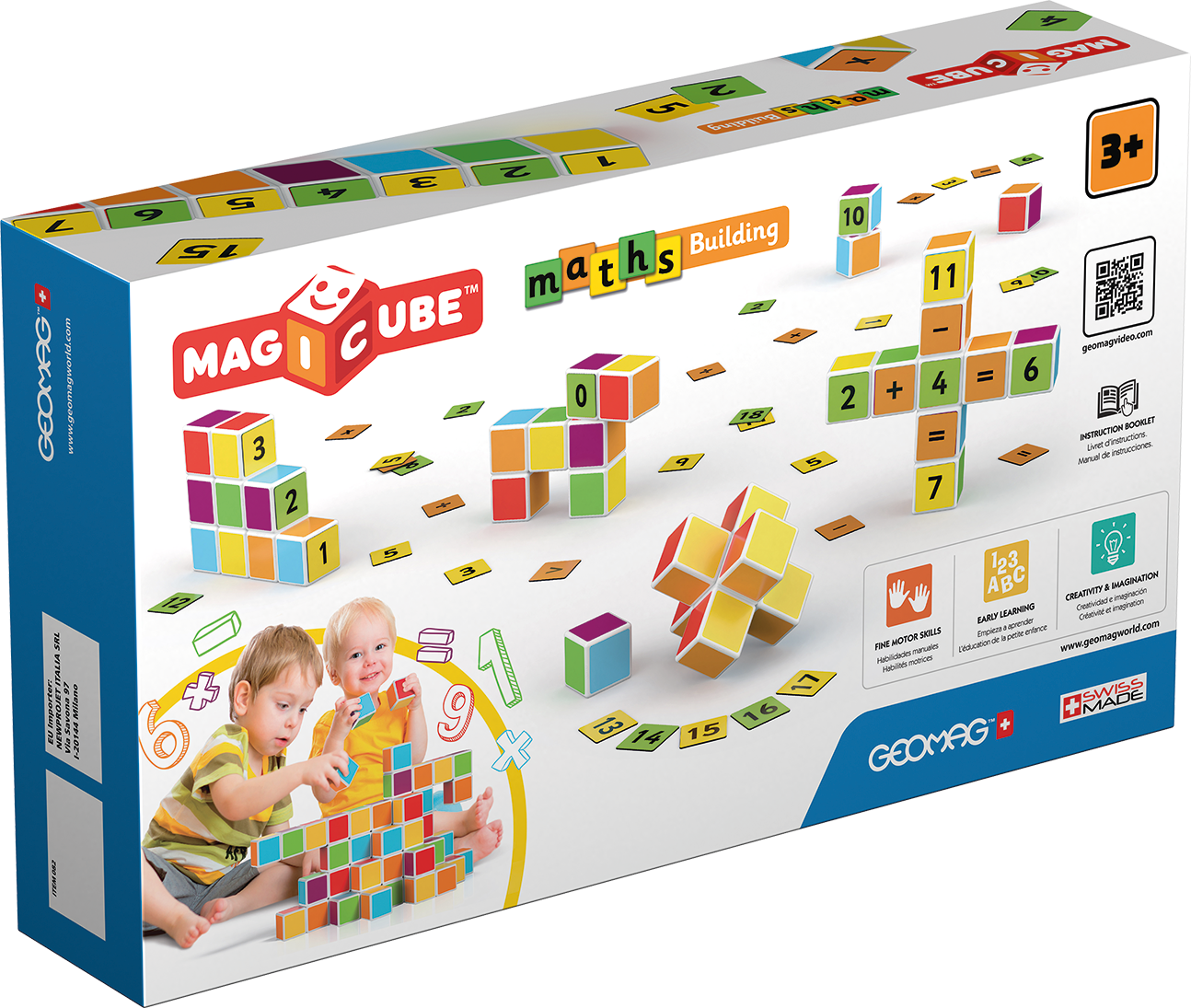 Magicub set magnetic 10 piese 082