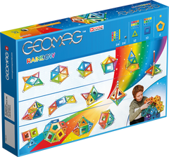 Geomag set magnetic 72 piese Rainbow, 371