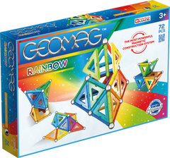 Geomag set magnetic 72 piese Rainbow, 371