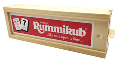 Joc societate Rummikub Vintage - in cutie de lemn 9674