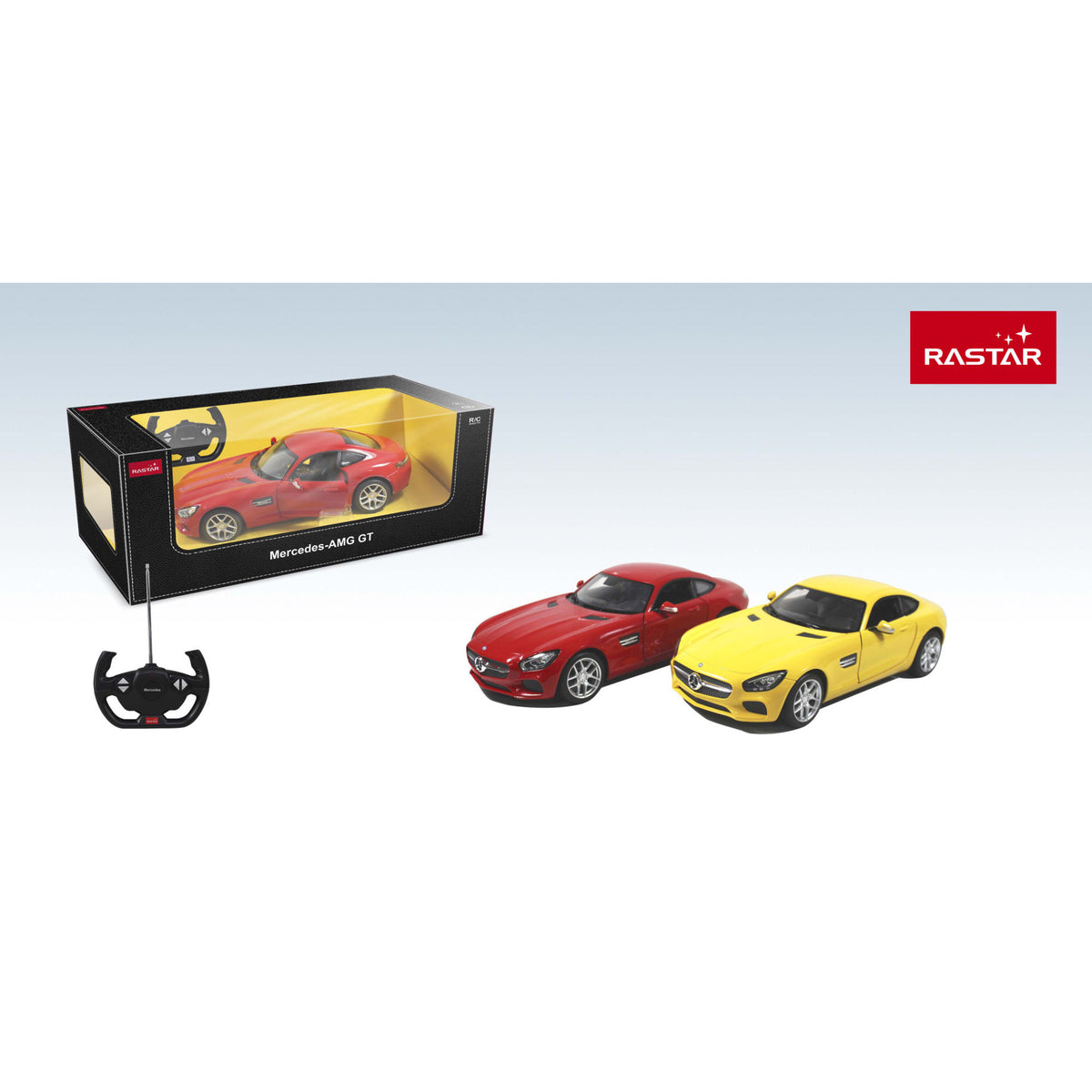 Masina cu telecomanda 1:14 Mercedes-AMG GT - Rastar, 74010