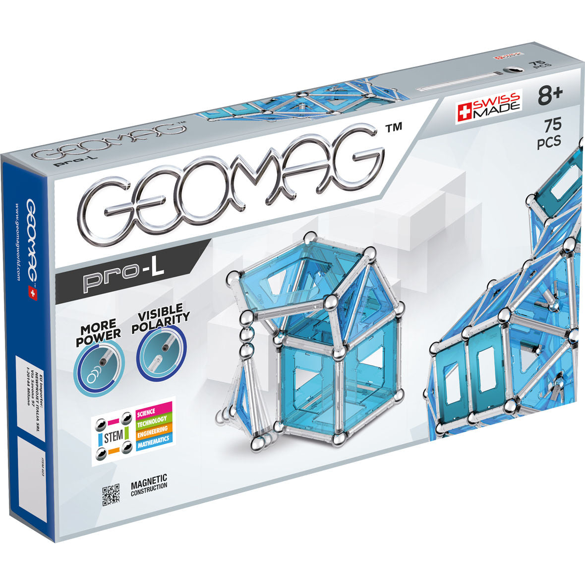 Geomag set magnetic 75 piese PRO-L, 023