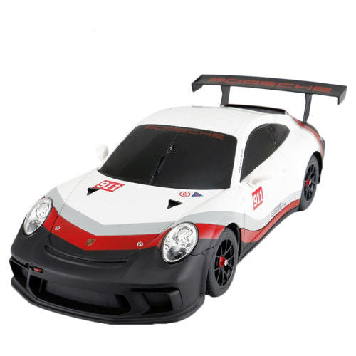 Masinuta Rastar cu Telecomanda Porsche 911 GT3 CUP, Scara 1:18