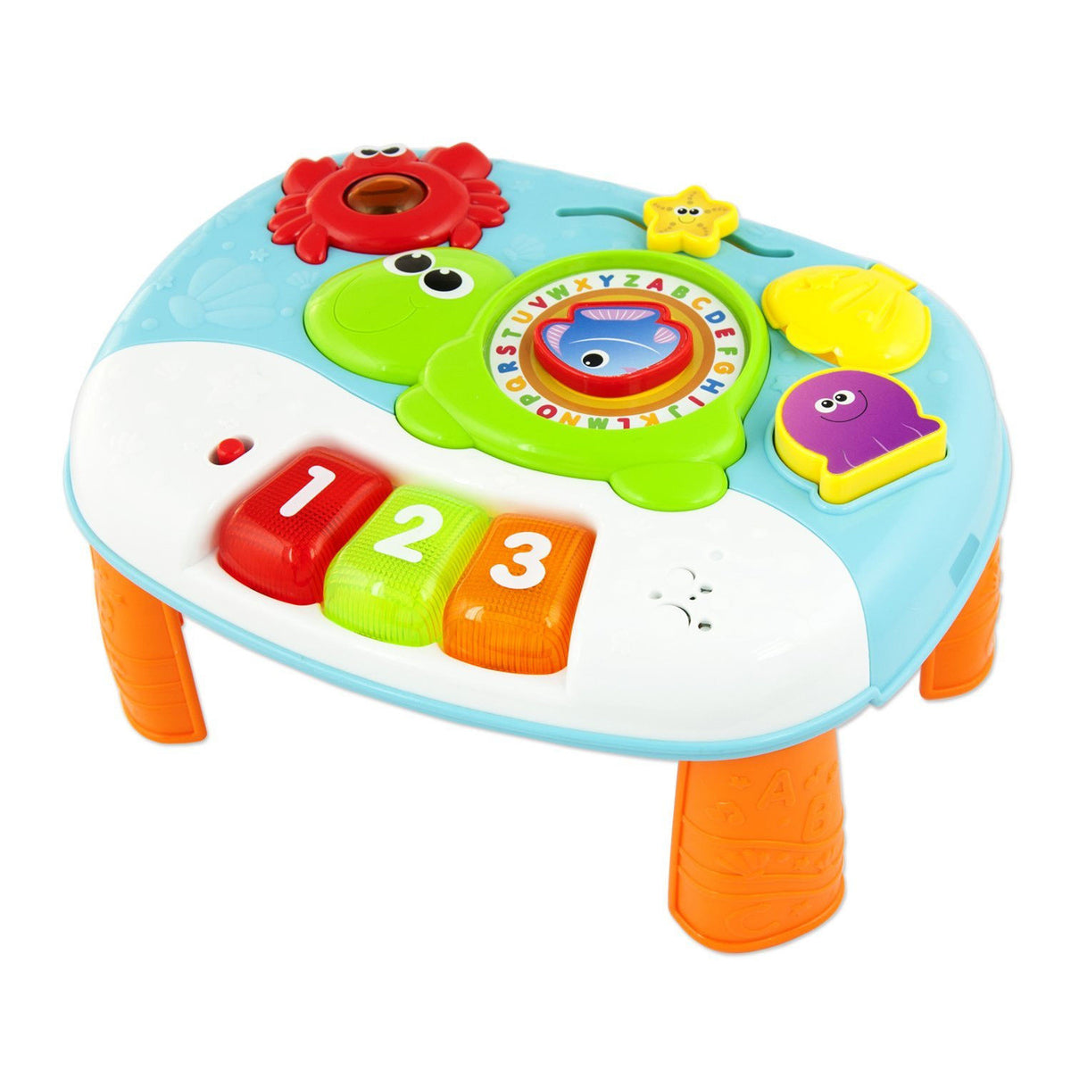 Centru de activitati 2 in 1 cu animalute din Ocean Winfun