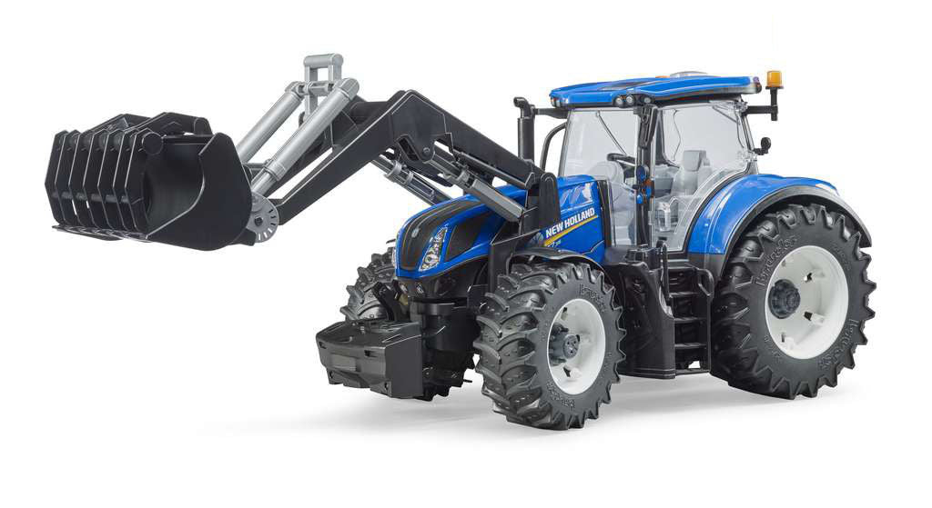 Tractor Bruder New Holland T7.315 cu cupă 03121