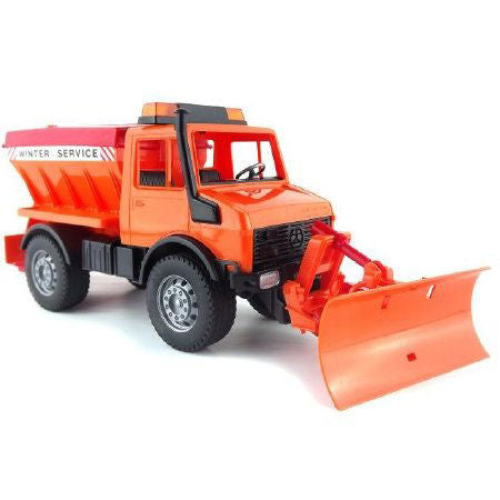 Freză de zăpadă Bruder UNIMOG cu lopată de zăpadă 02572