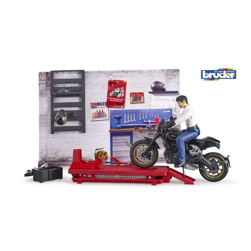 Serviciu de motociclete Bruder Bworlds 62101 B