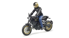 Bruder Scrambler Ducati Cafe Racer cu șofer de motocicletă 63050