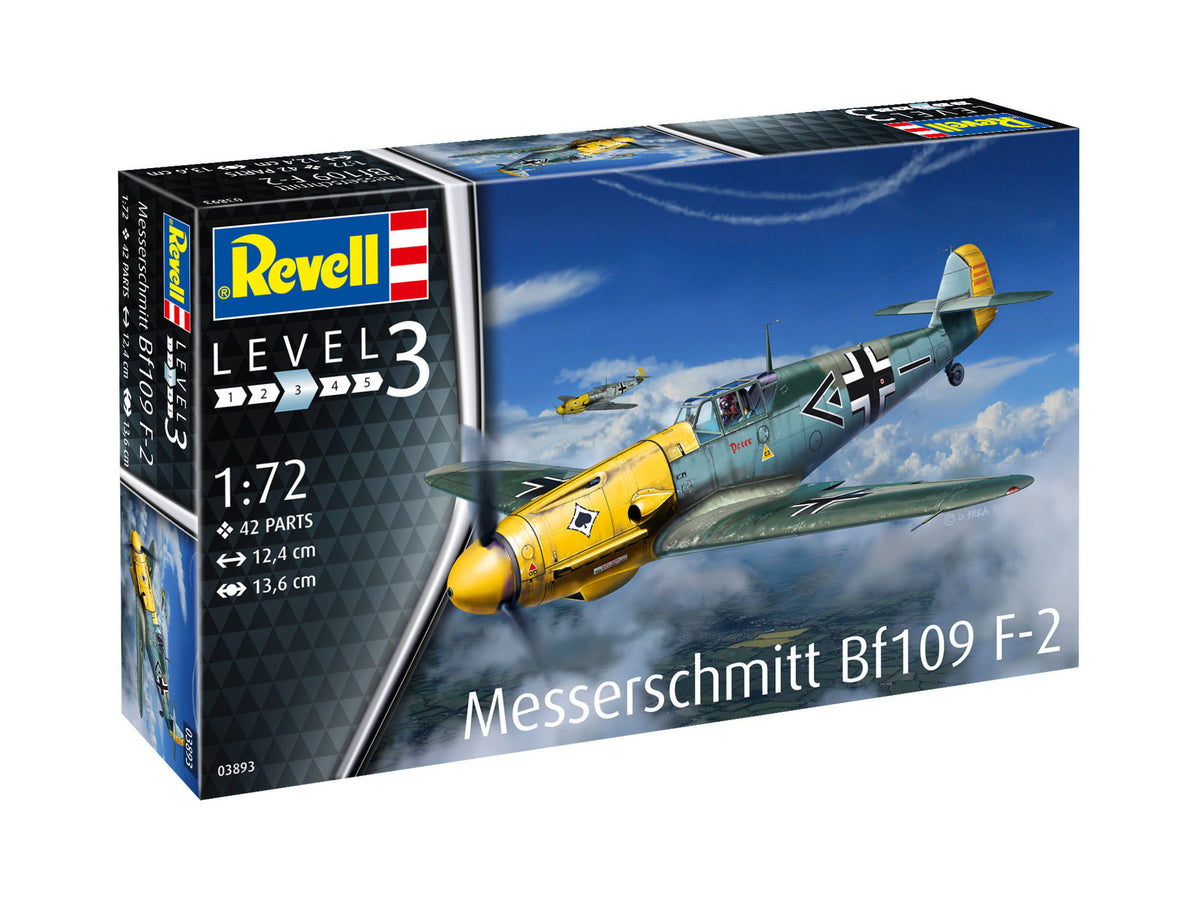 3893 Revell Messerschmitt Bf109 F 2 1:72 3893