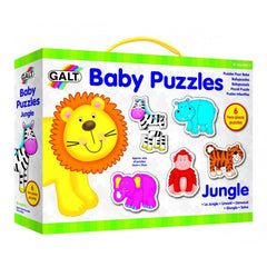 Set de 6 puzzle Baby Puzzle Galt, Animale din jungla, 18 luni+