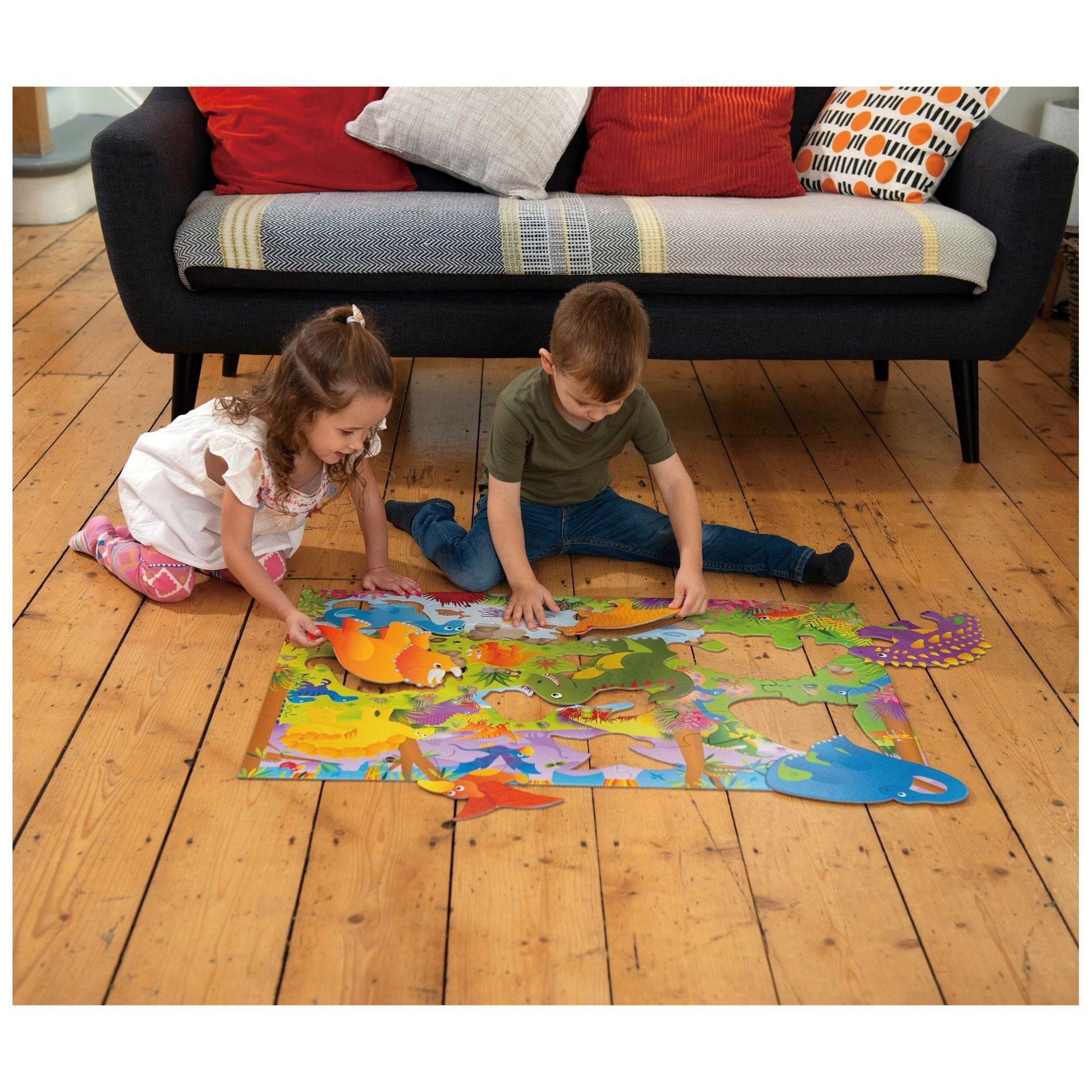 Puzzle gigant Galt - Dinozauri, 30 piese