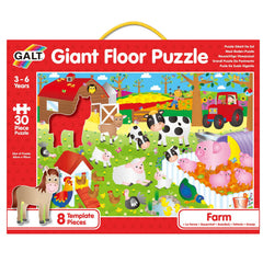 Puzzle gigant Galt - Ferma, 30 piese