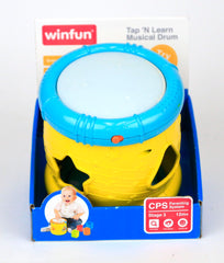 Jucarie bebelusi, tambur muzical cu activitati de iluminare, Winfun, 0748