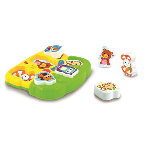 Jucarie puzzle cu lumini si sunete pentru bebelusi, Winfun, 0771