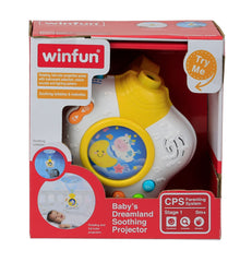 Jucarie, proiector linistitor pentru bebelusi, winfun, 0806A