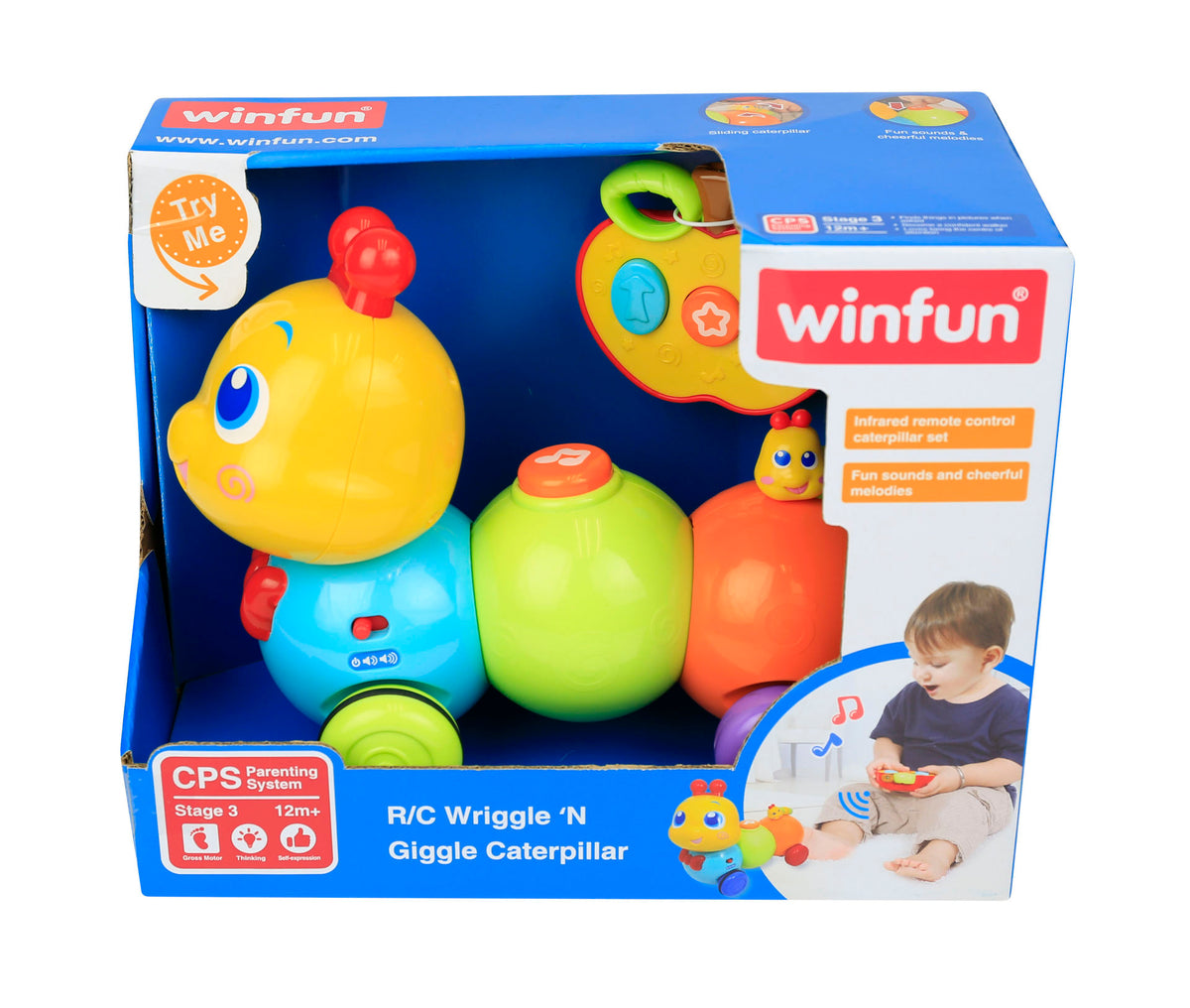 Jucarie R/C Omida cu telecomanda, Winfun, 1140