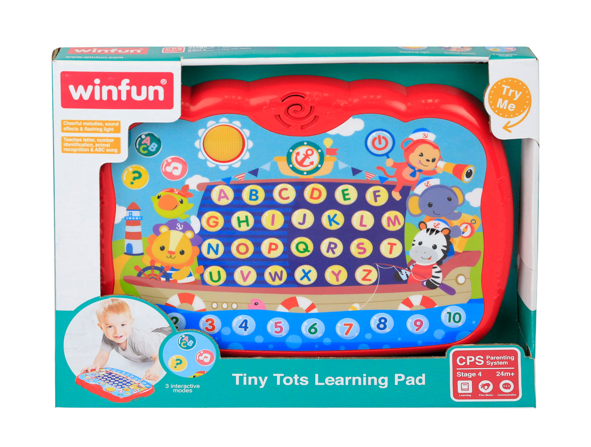 Jucarie Pad de invatare cu sunete si lumini, Winfun, 2273