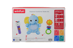 Set 3 jucarii zornaitoare pentru bebelusi, Winfun, 3026