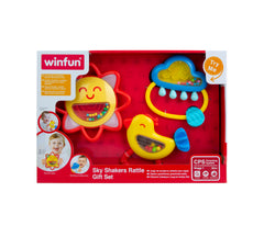 Set 3 jucarii zornaitoare pentru bebelusi, Winfun, 3031