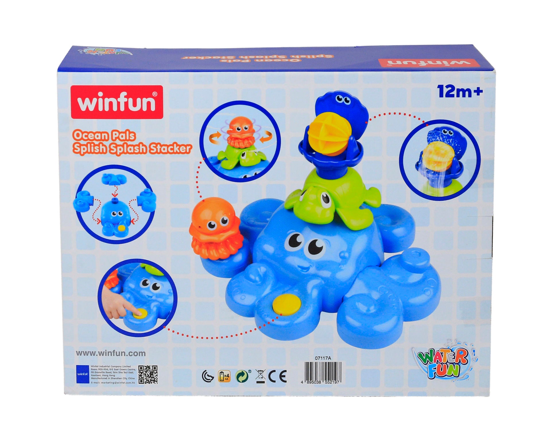 Jucarie, caracatite pentru apa, Winfun, 7117A