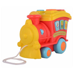 Jucarie de tras interactiva Winfun - Locomotiva, cu lumini si sunete