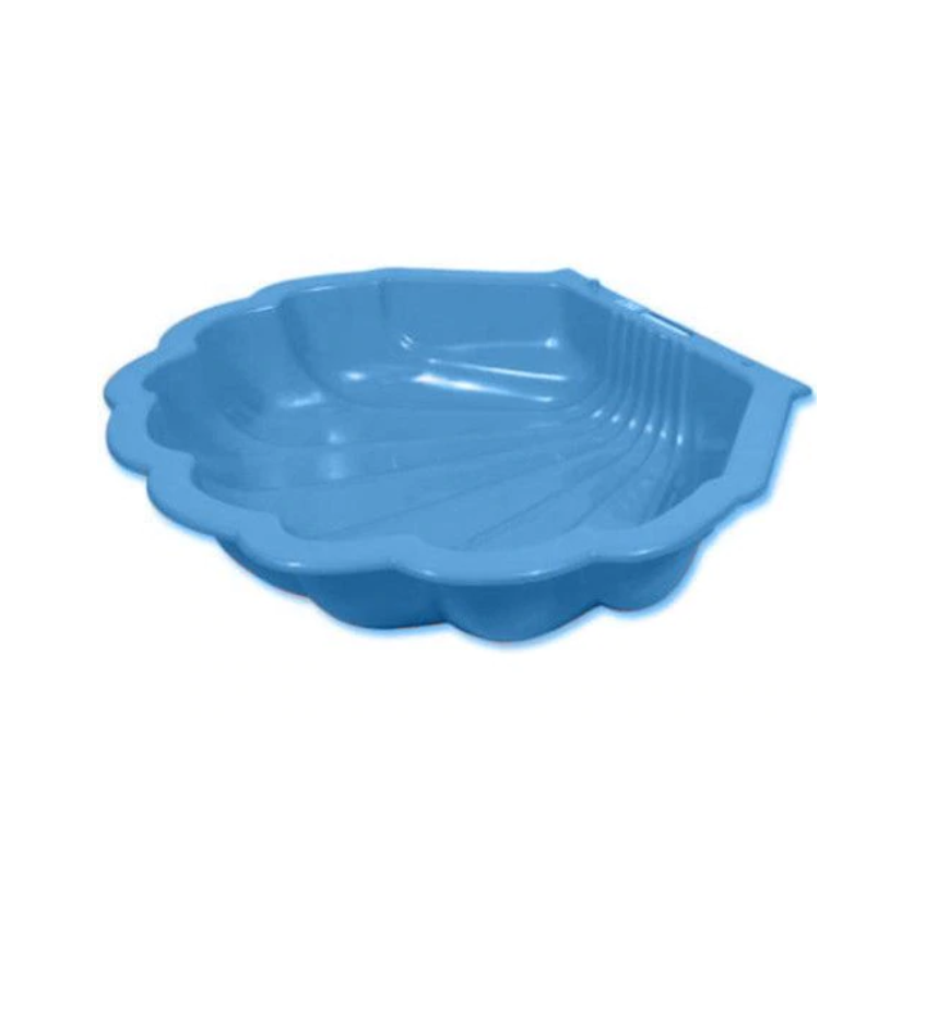 Nisipar pentru copii, design scoica