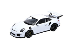 Macheta Auto Welly 1:24 Porsche 911 DT3 RS Alb, 24080w