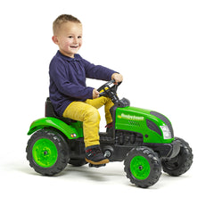 Jucarie pentru copii tractor cu pedale - verde Falk 2057 Country Farmer