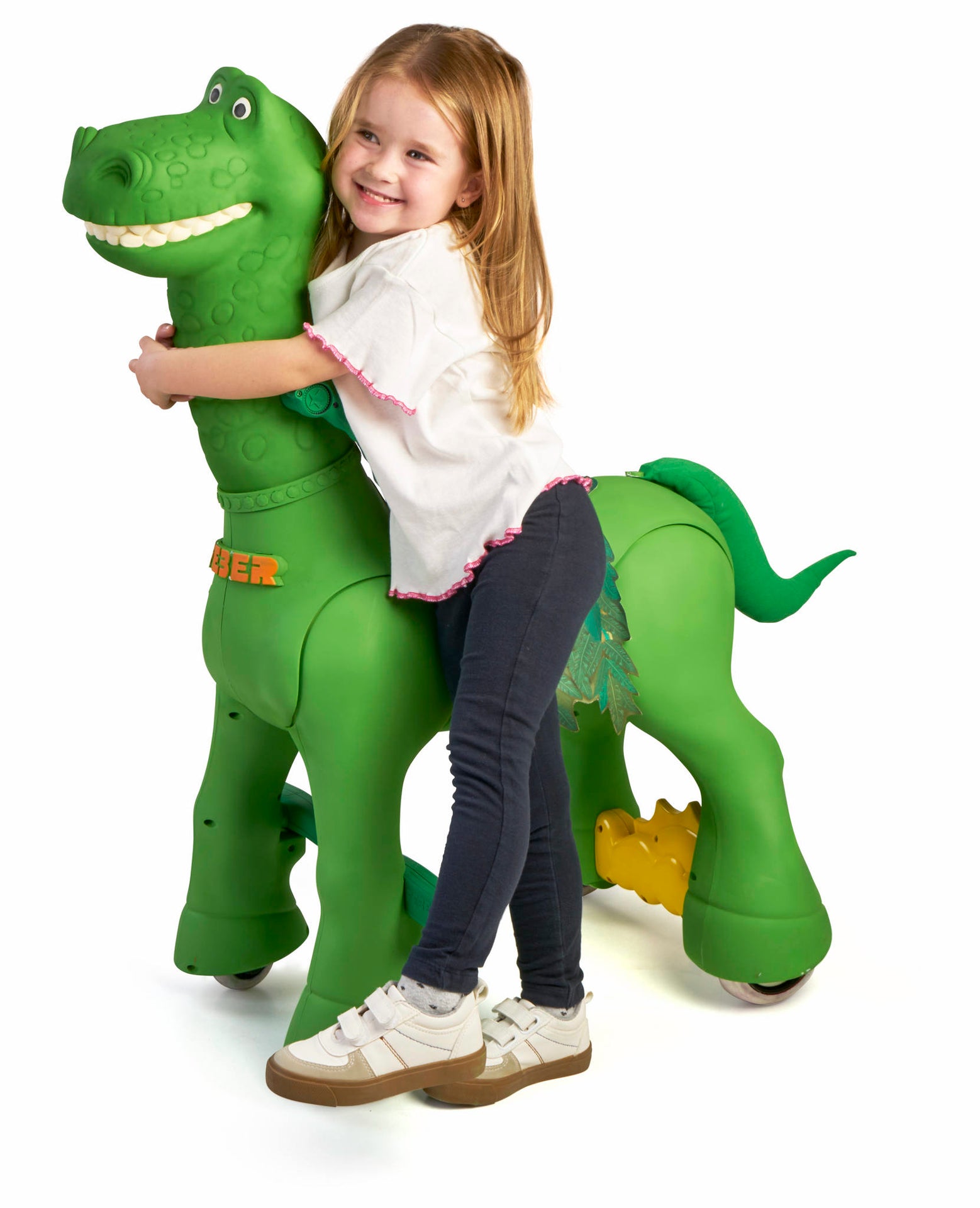 Ride-on Prietenul meu Dino, cu acumulator 12 V, Feber, 12630