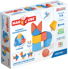 Magicube set magnetic 9 piese  Animale 201