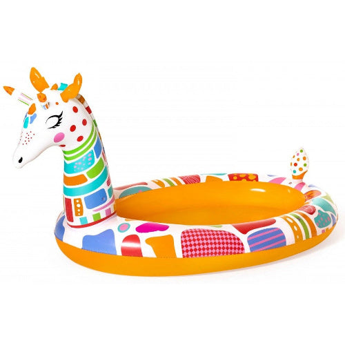 Piscina copii BestWay Gonflabila Girafa, 266 x 157 x 127 cm