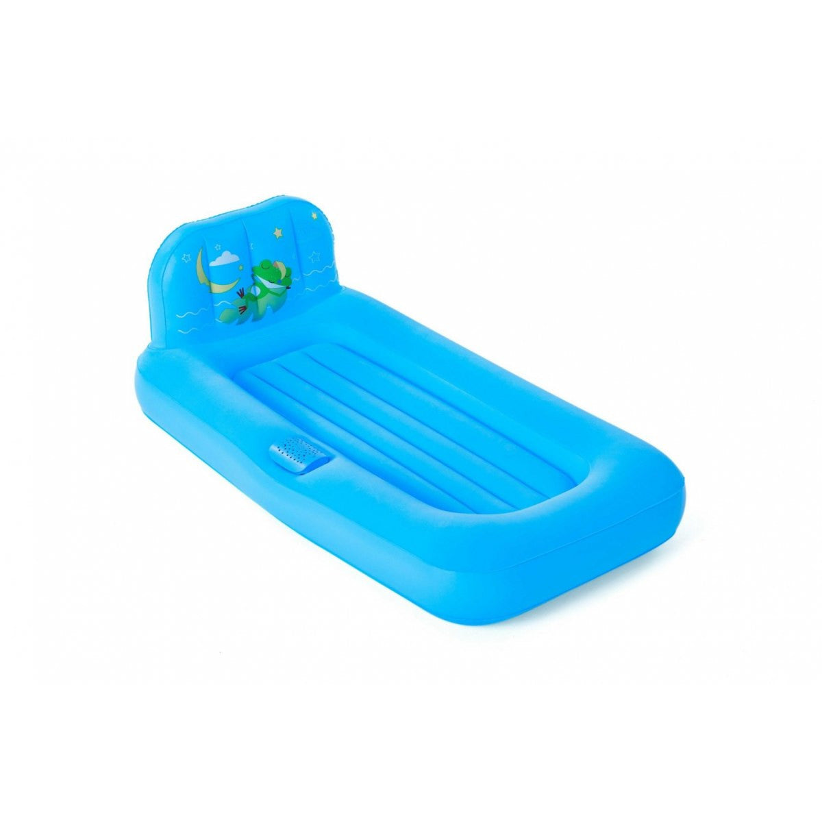 Saltea pat gonflabil cu proiector Fisher-Price x Bestway, albastru